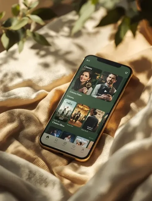 含羞草影视 APP 界面
